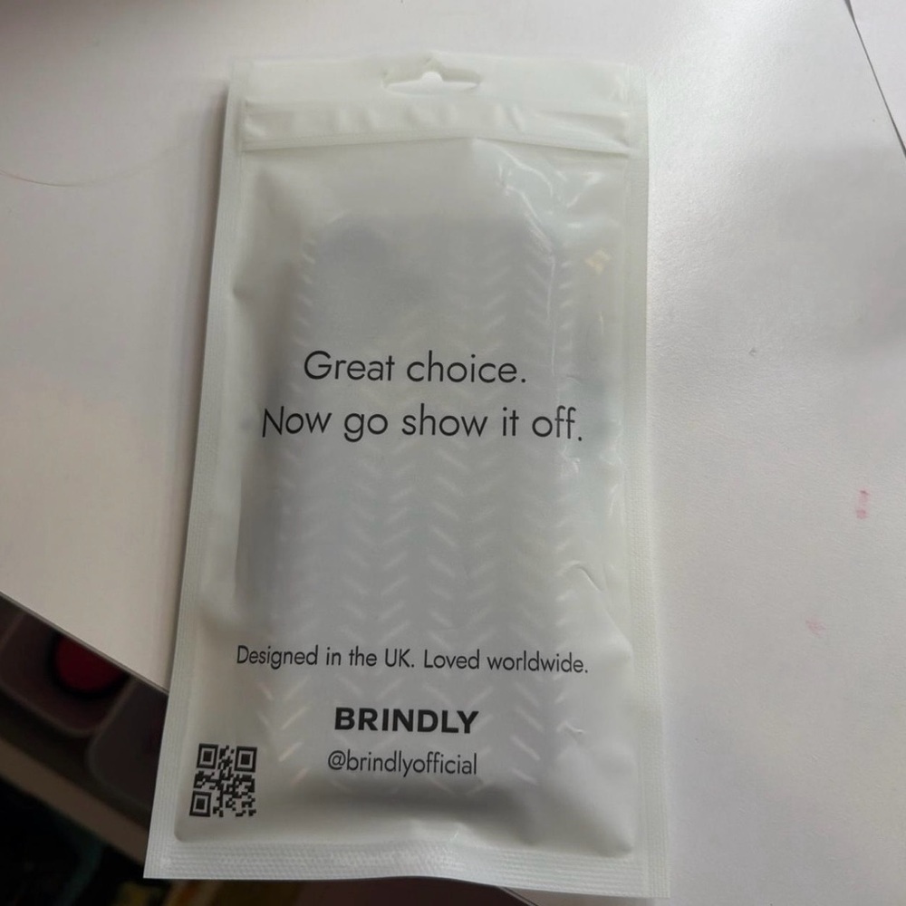 Gray Patterned Phone Case - Picture 2 of 4
